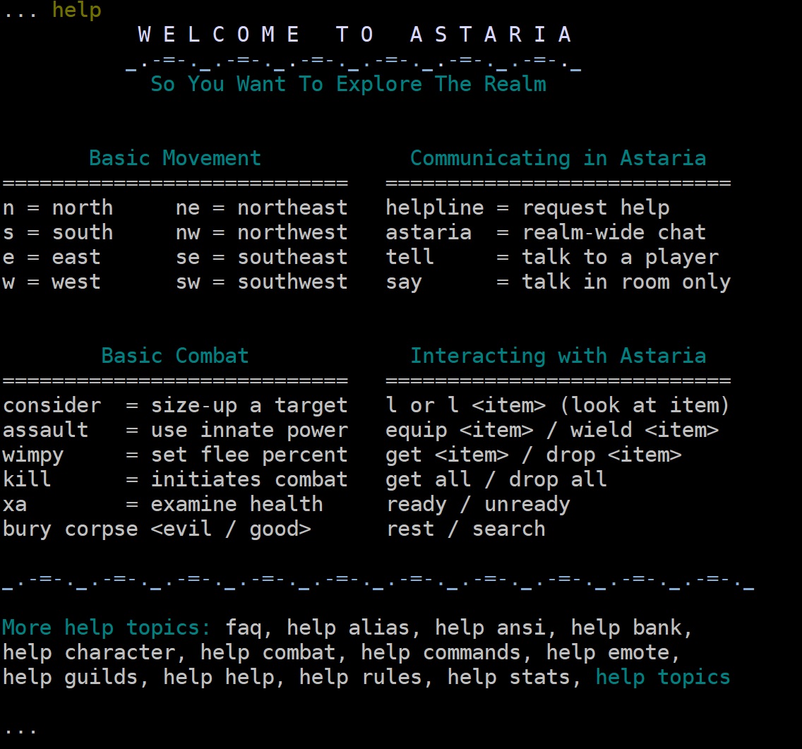 Astaria at Top Web Games