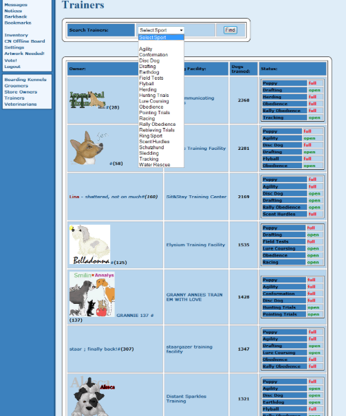 Canis Novus at Top Web Games