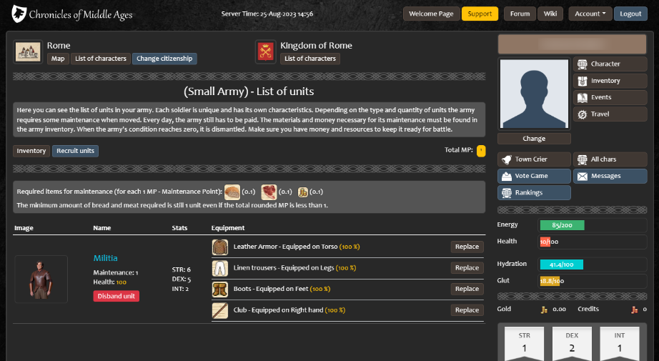 Chronicles of Middle Ages at Top Web Games