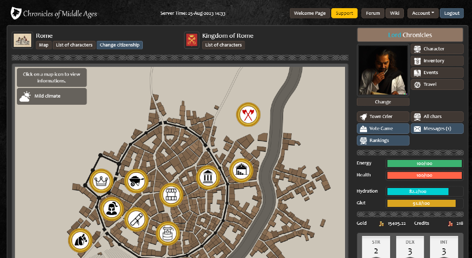 Chronicles of Middle Ages at Top Web Games