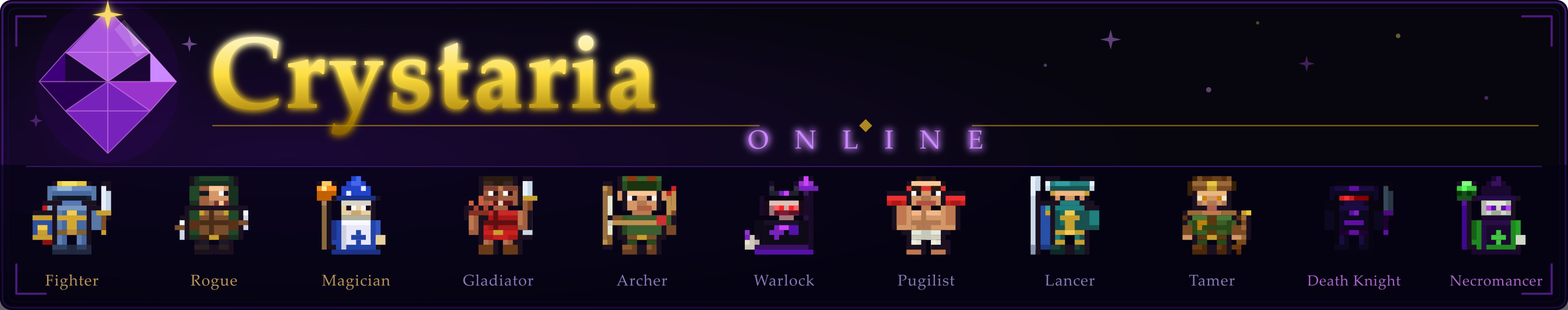 Crystaria Online logo