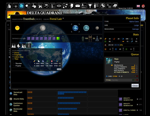 Delta Quadrant: Horizons at Top Web Games