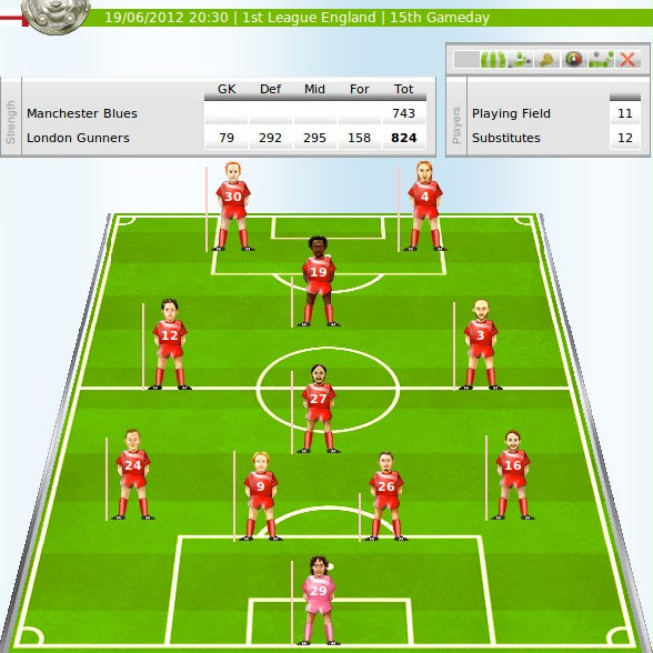 Football Manager Online at Top Web Games