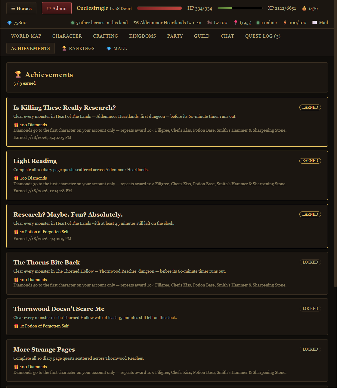 Hero's Ark at Top Web Games