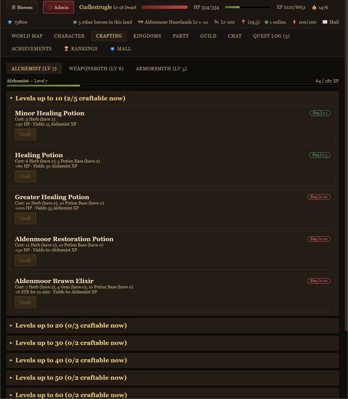 Hero's Ark at Top Web Games