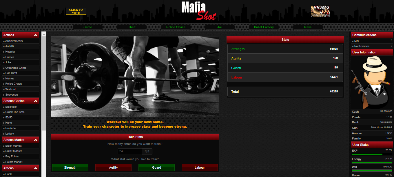 MafiaShot at Top Web Games