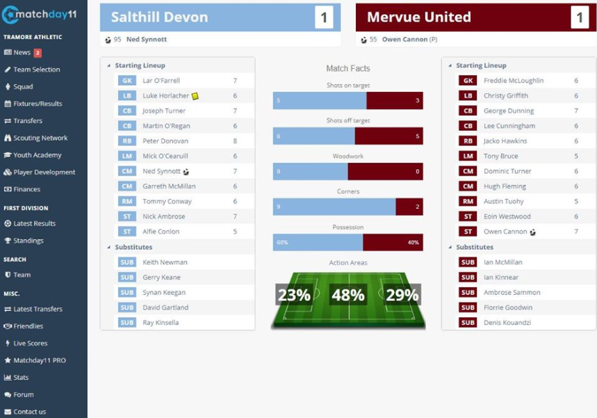 MATCHDAY11 at Top Web Games