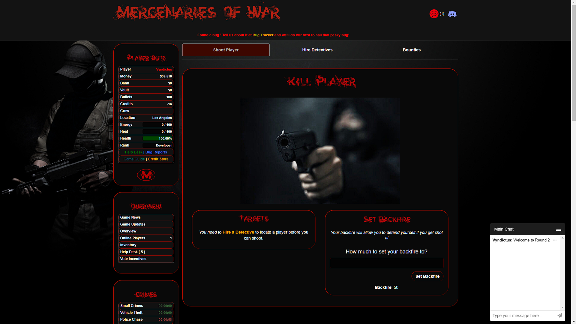 Mercenaries of War at Top Web Games