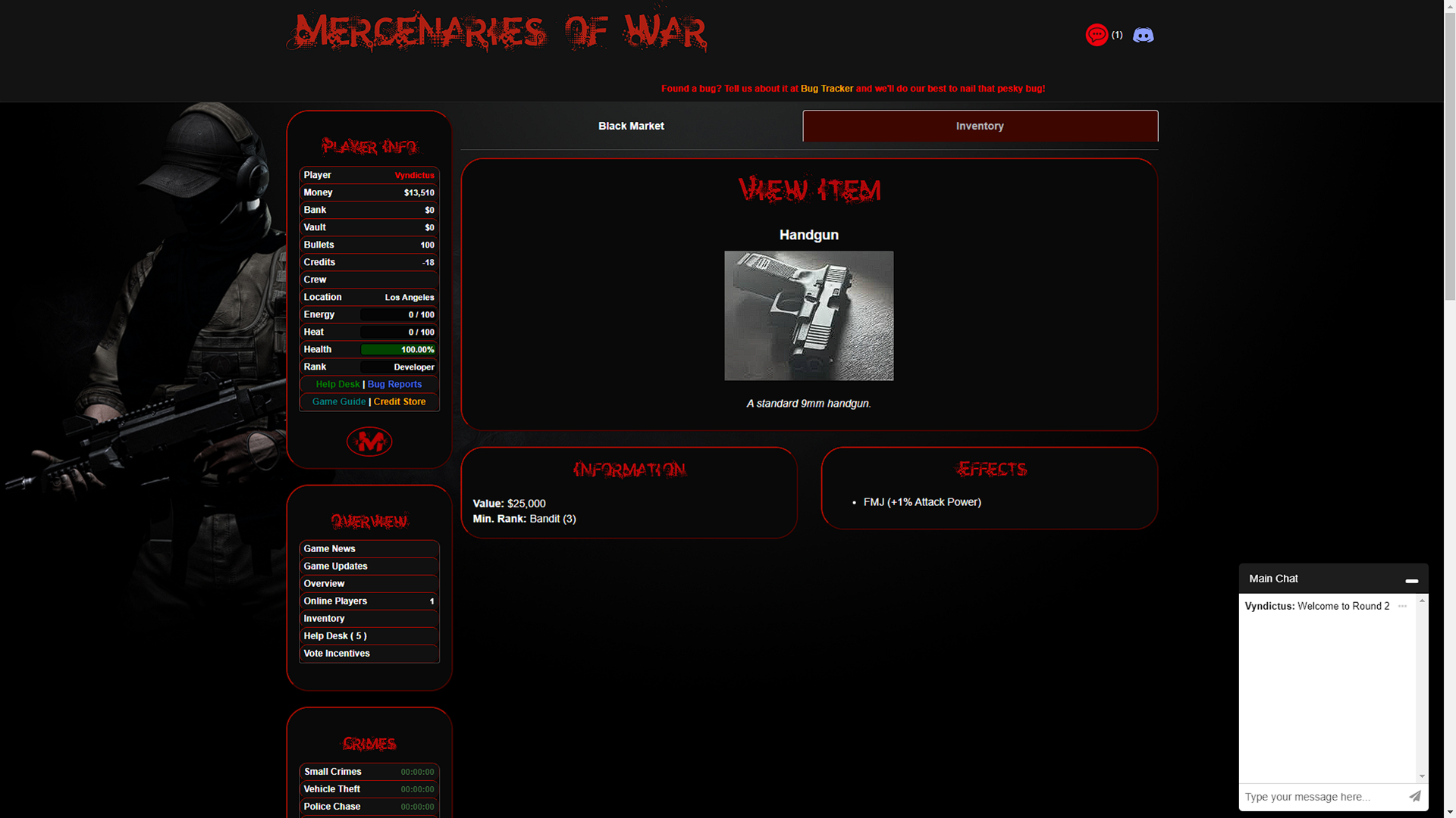 Mercenaries of War at Top Web Games