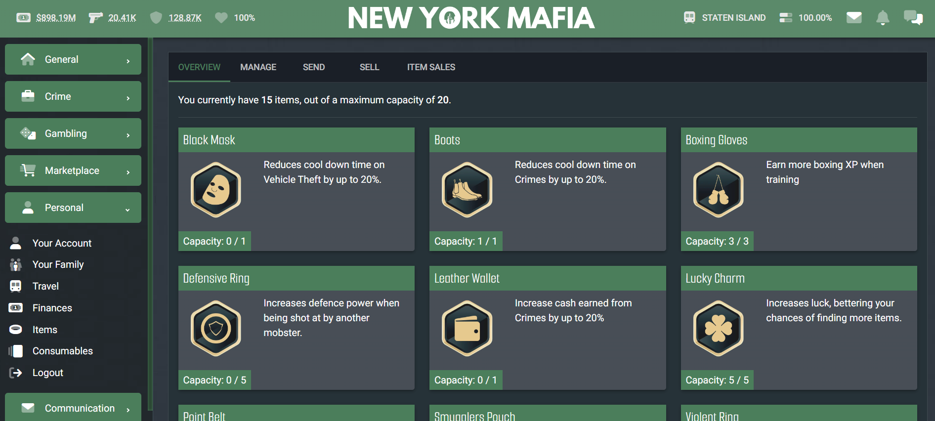 New York Mafia at Top Web Games