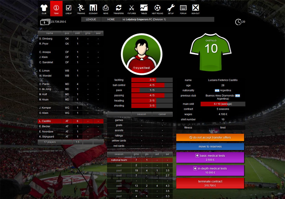 Santa Monica FC Online at Top Web Games