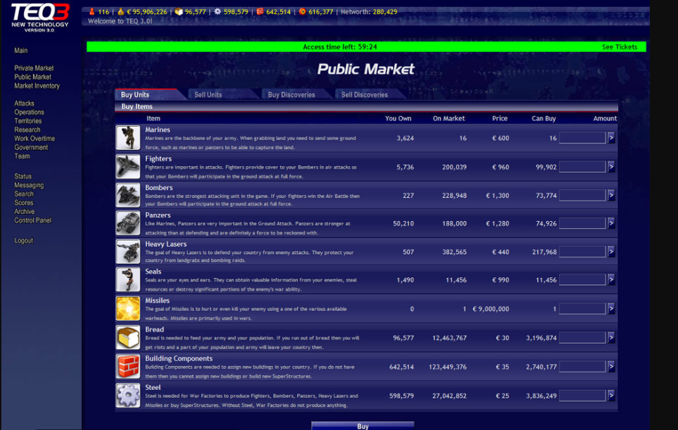 TEQ3 at Top Web Games