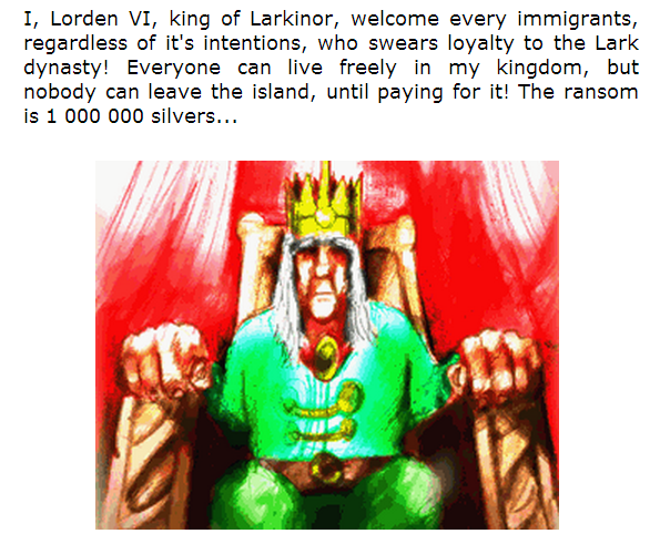 larkinor.com - The Larkinor Quest - Larkinor