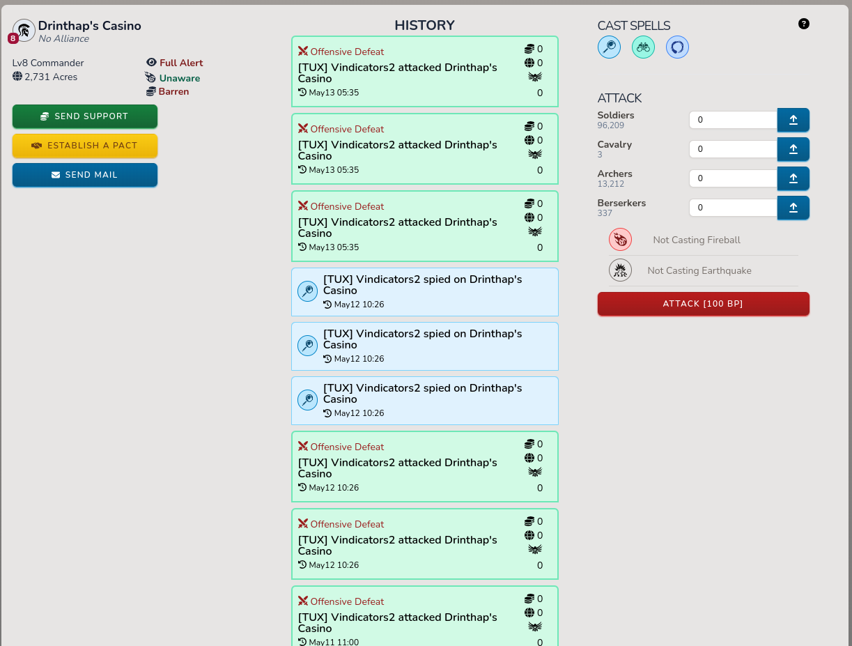 Trounced at Top Web Games