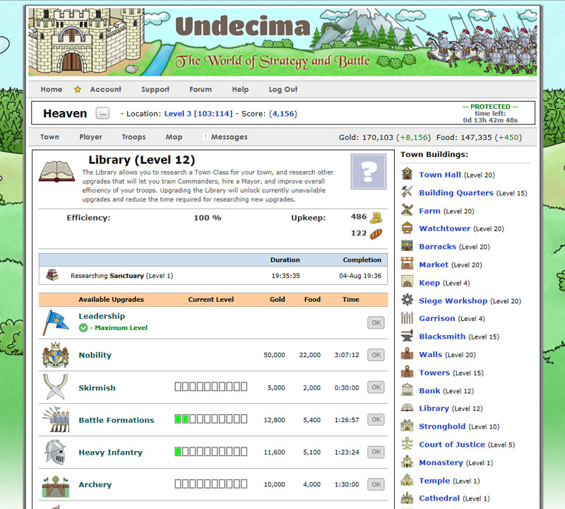 Undecima at Top Web Games