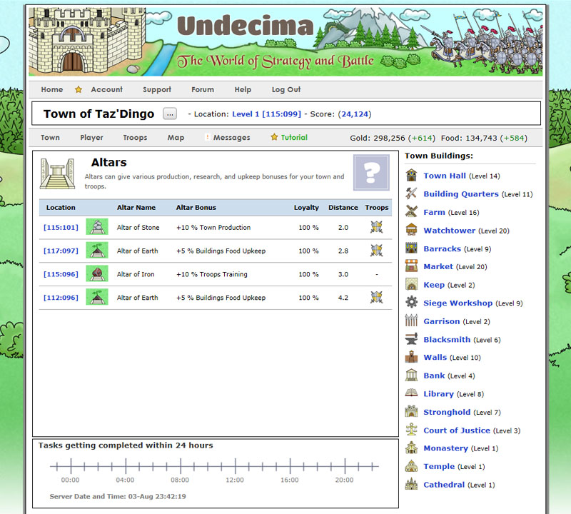 Undecima at Top Web Games